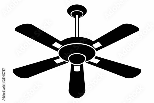 electric fan vector illustration