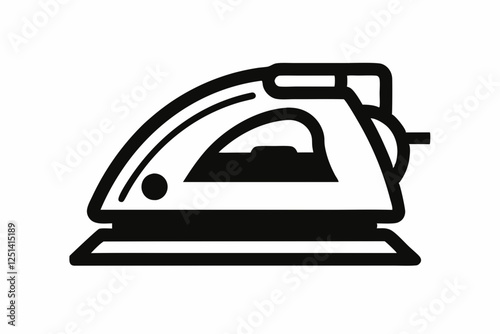 clothes ironing icon vector illustration