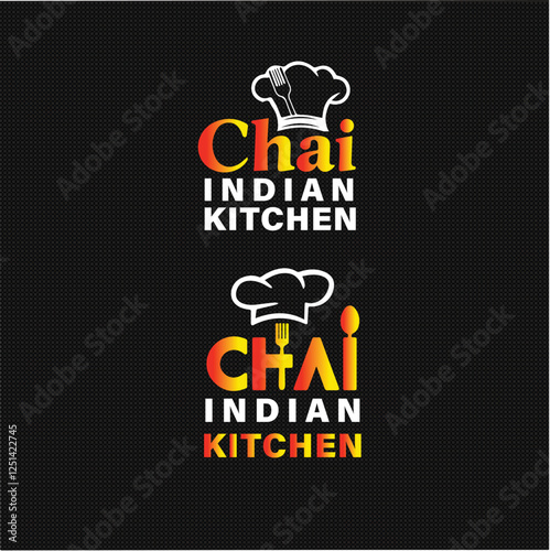 Chai indian kitchen logo design