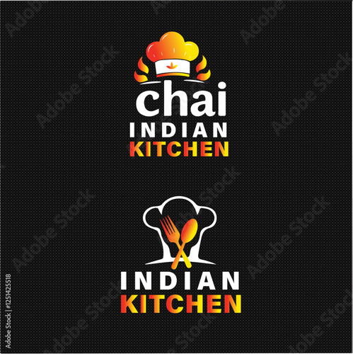 Chai indian kitchen logo design