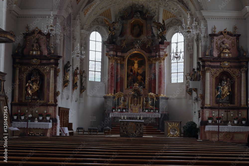 Obraz premium Kirche, Altar, Glauben, Christlich, 