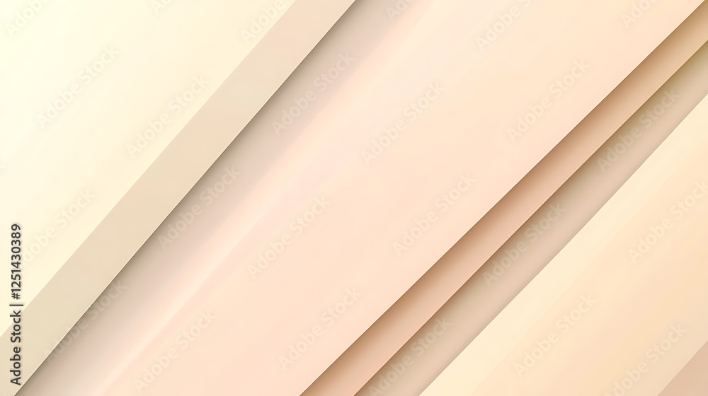 Obraz premium Abstract Beige Diagonal Lines Graphic Design