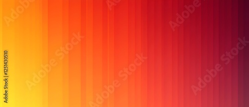 A vibrant gradient of warm colors transitioning from bright yellow to deep red, creating a visually striking and energetic background that evokes feelings of warmth and excitement.