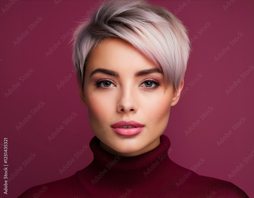 Fototapeta premium Hübsche junge Frau