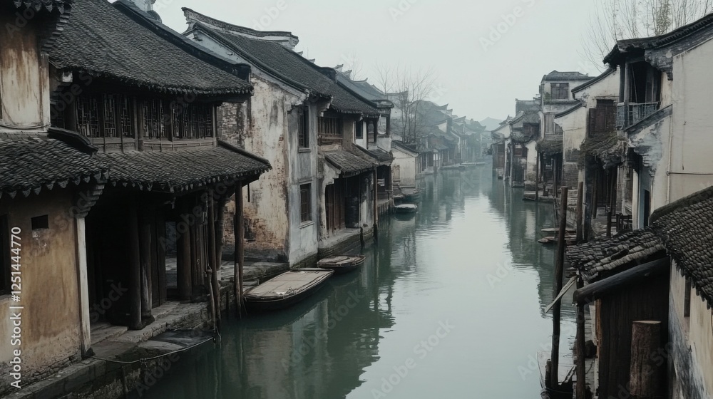 Fototapeta premium Wuzhen, a water town in Jiangnan