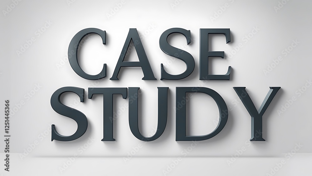 Text showcases the term case study, a method used in various fields for in-depth analysis Text showcases the term case study, a method used in various fields for in-depth analysis