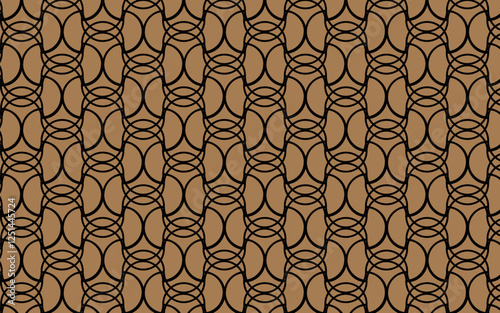 Arabic Premium Pattern Design with Vector. Two color Arabic Pattern Vector Design.