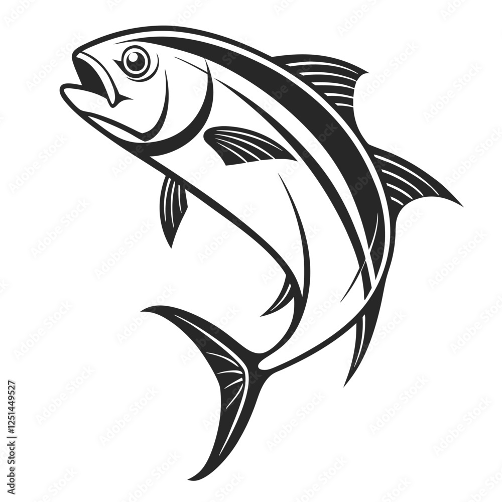 sihouettes fish icon for logo design or other arts and design sihouettes fish icon for logo design or other arts and design