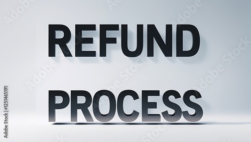 Refund process steps for customers understanding photo