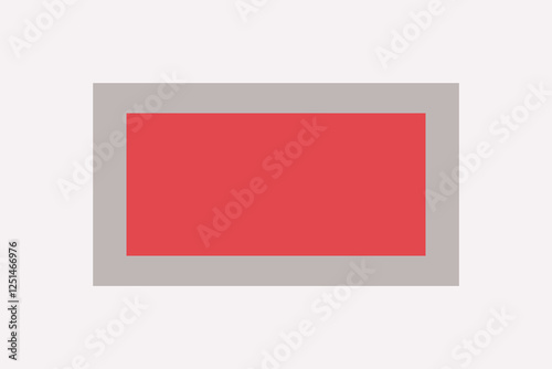Rectangle, design, drawn icon vector image. Can also be used for shapes and geometry. Suitable for use on web apps, mobile apps and print media.
