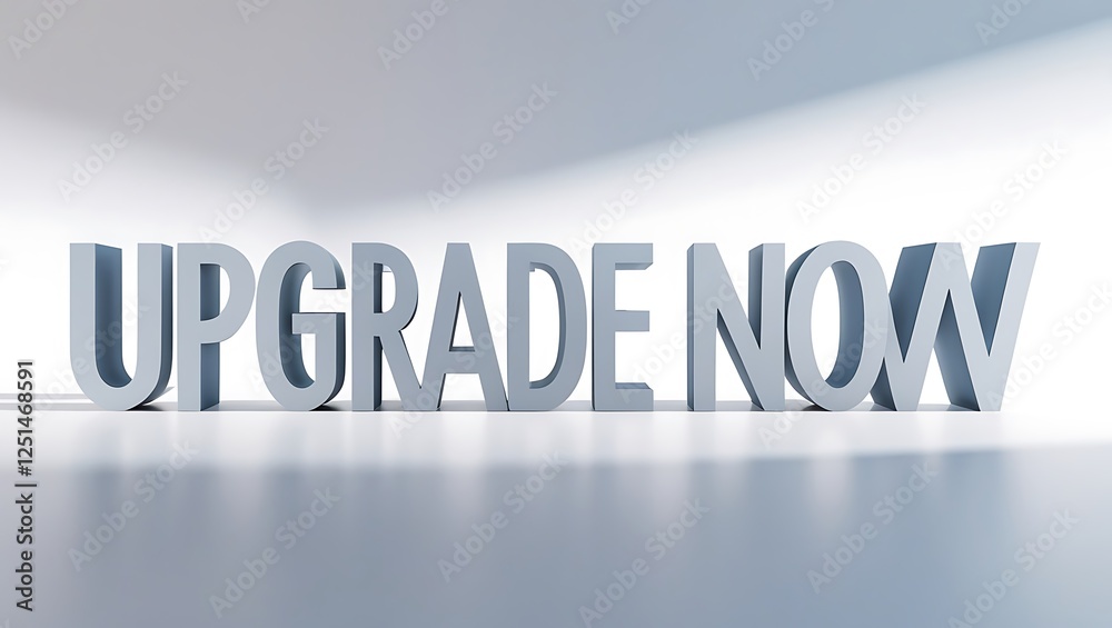 Attention grabbing message to enhance your experience with an upgrade option Attention grabbing message to enhance your experience with an upgrade option