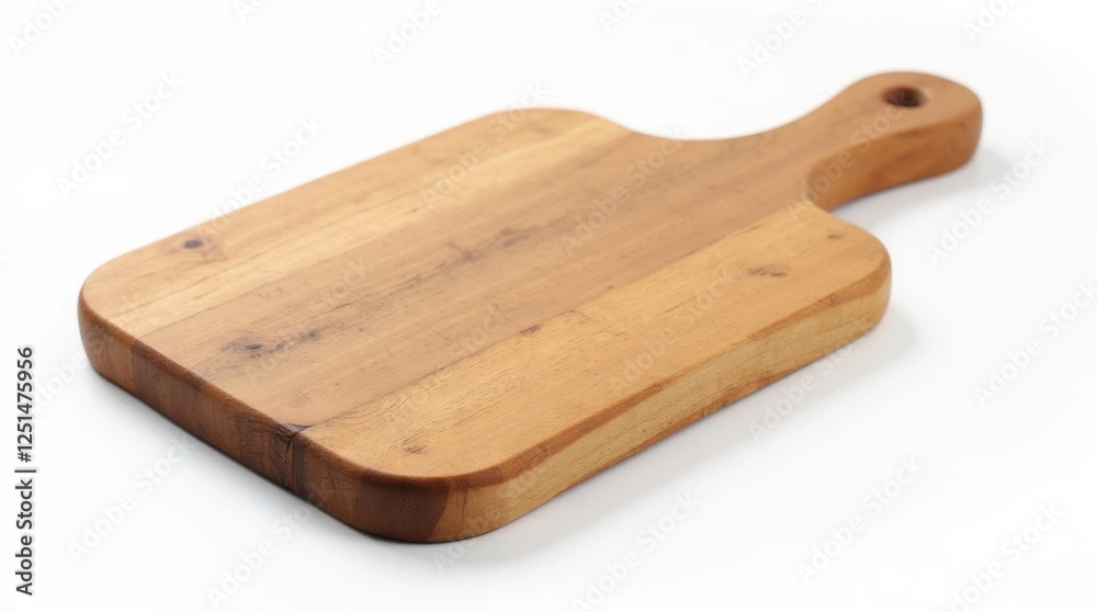 Rustic Wooden Cheese Board Isolated on White Background Rustic Wooden Cheese Board Isolated on White Background
