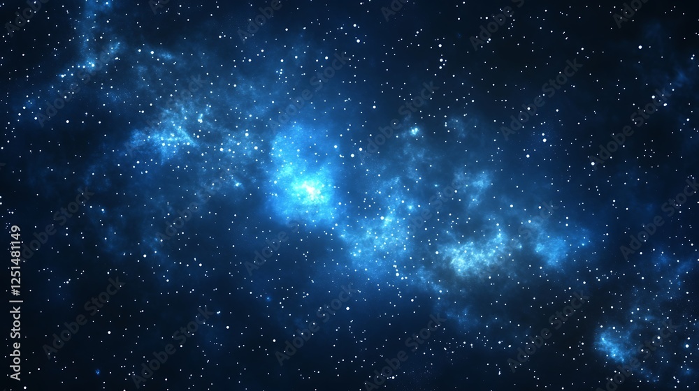 Naklejka premium Deep Space Nebula