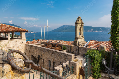 Old fort in Herceg Novi, Montenegro. Fort in the Old Town of Herceg Novi, Montenegro