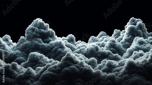 Abstract Smoke Clouds Background photo