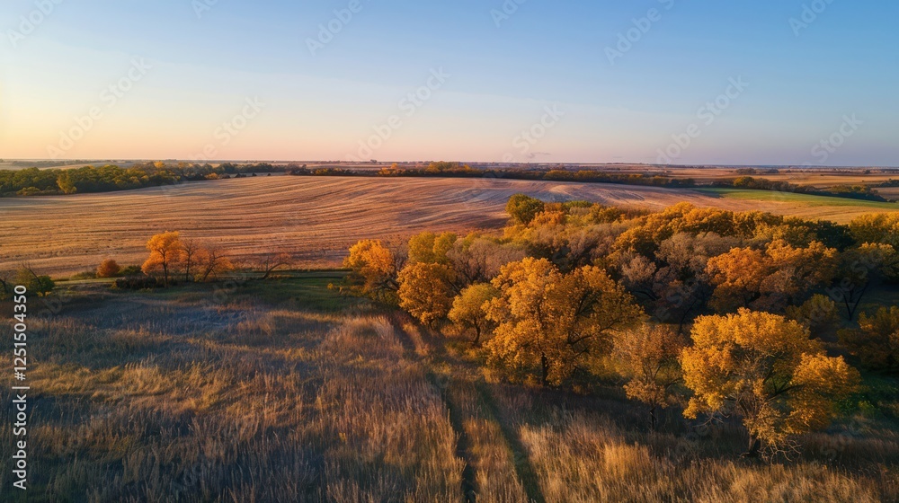 Fototapeta premium vast autumn scenery