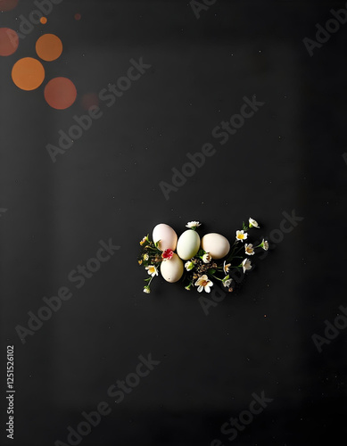 Spring Easter Background Wallpaper Minimalistic v4