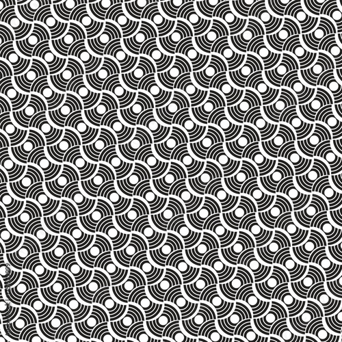 Black color pattern design