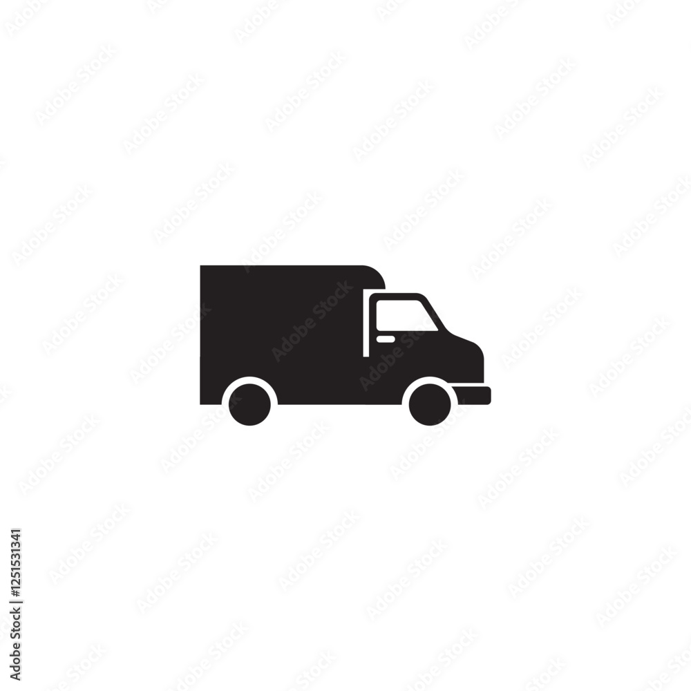 Delivery icon, Delivery van icon, Vector Delivery icon, Delivery van icon, Vector