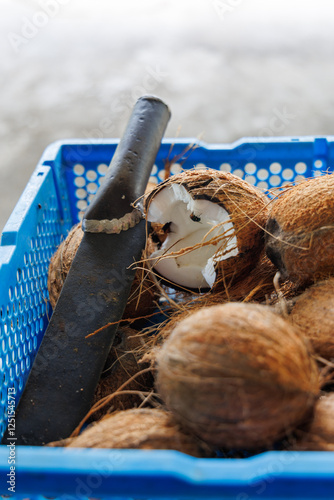 Coconut copra