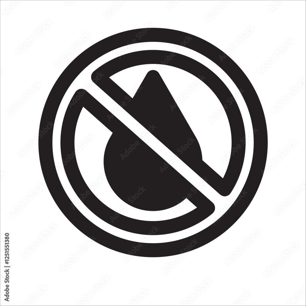 Drought icon in trendy flat style isolated on background. Drought icon page symbo Drought icon in trendy flat style isolated on background. Drought icon page symbo
