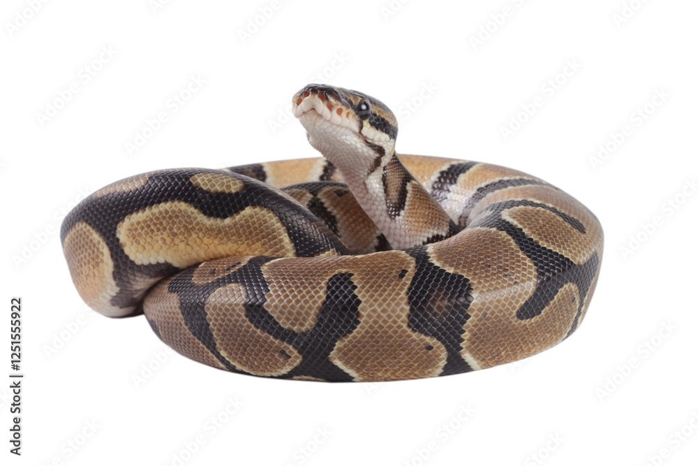 Obraz premium Ball python snake, python regius