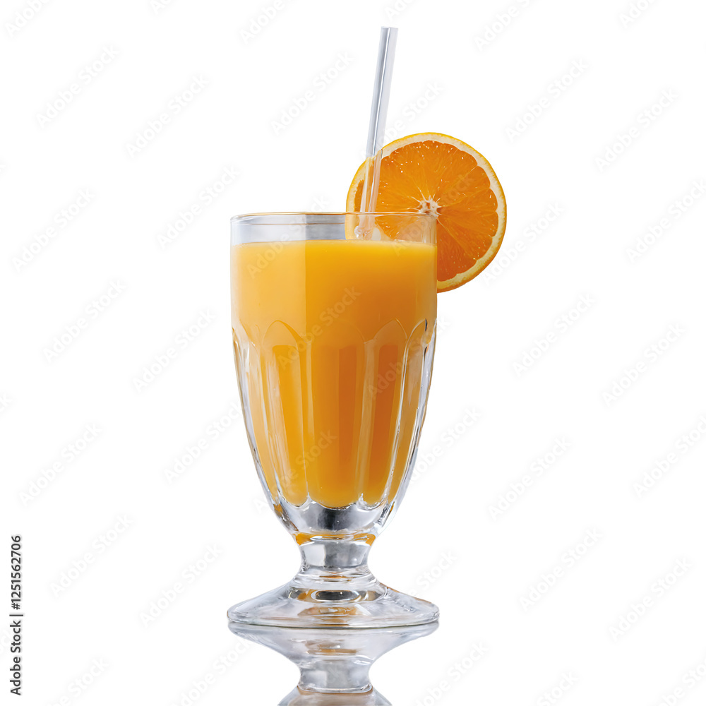 Orange Juice isolated on transparent background Orange Juice isolated on transparent background