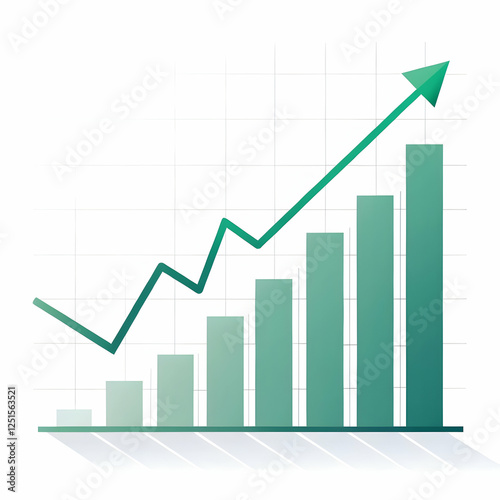 A Business Graph that shows the Growth of business
