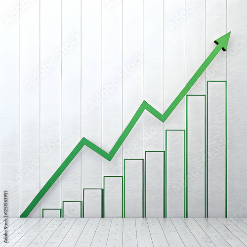 A Business Graph that shows the Growth of business