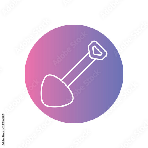Shovel  icon vector stock illustration