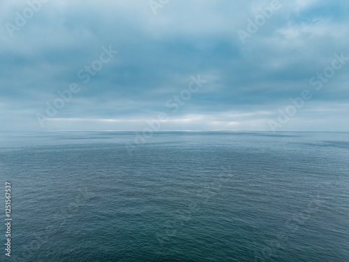 Beautiful aerial drone atmo...