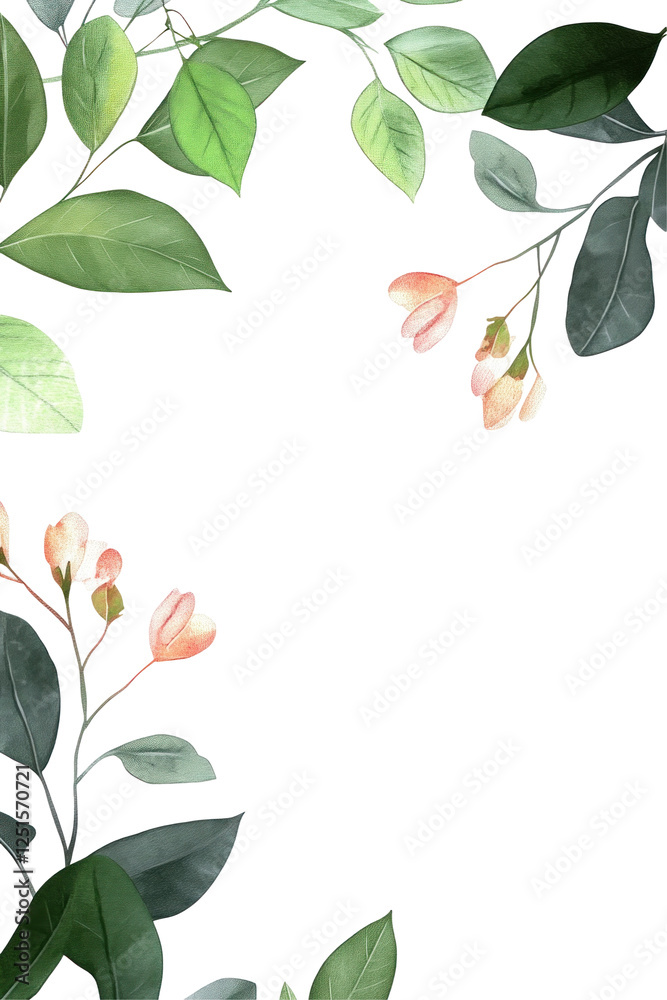 Obraz premium Floral illustration for design elements 