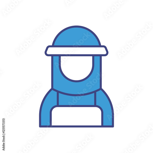 Beekeeping icon vector stock illustration