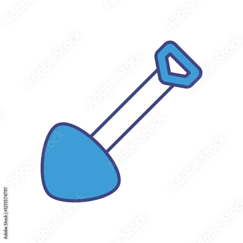 Shovel  icon vector stock illustration