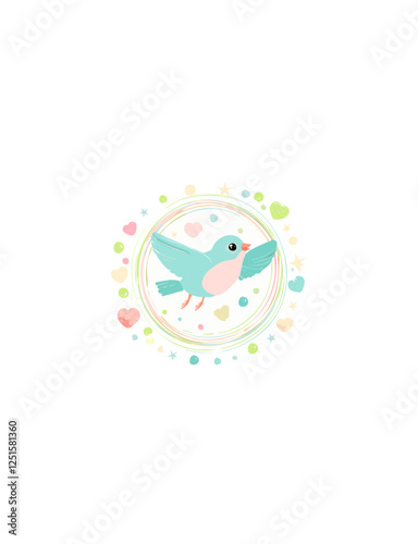 小鳥のかわいいイラスト