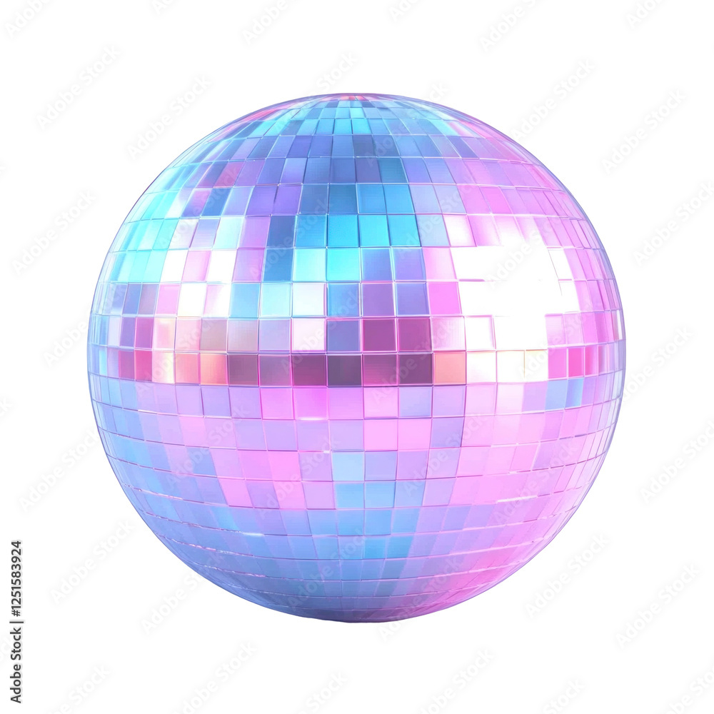 3d holographic iridescent disco ball 3d holographic iridescent disco ball