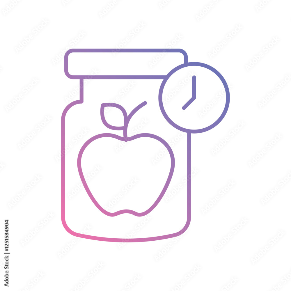Food Preservation icon vector stock illustration Food Preservation icon vector stock illustration
