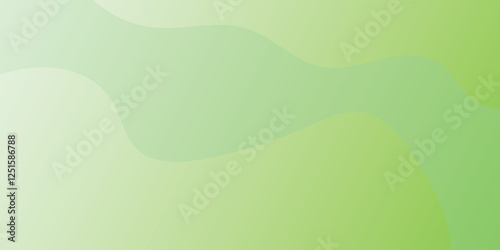 Light green wide liquids  banner background. Geometric Green Background with Diagonal Stripes and Gradients. 