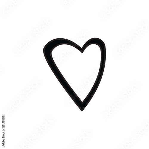 heart icon vector illustration design template