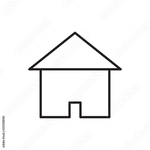 house icon vector illustration design template