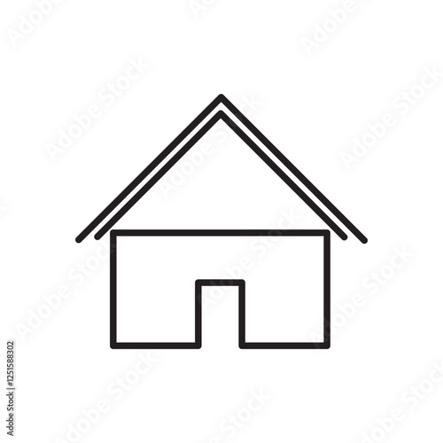 house icon vector illustration design template