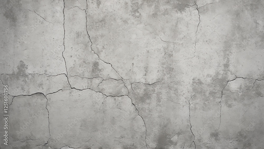 Fototapeta premium Minimalist Concrete Wall Seamless Texture with Subtle Cracks