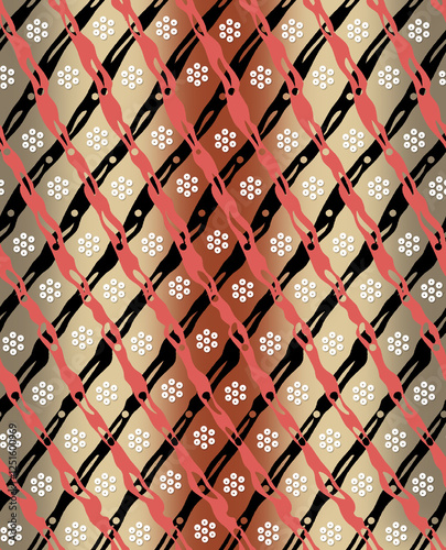 Abstract seamless  colorful circle geometric wallpaper