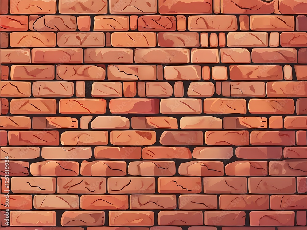 Obraz premium Brick Wall Seamless Texture