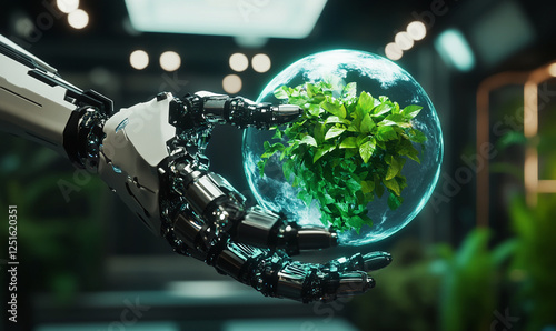 Nature and robots, working for a better tomorrow.