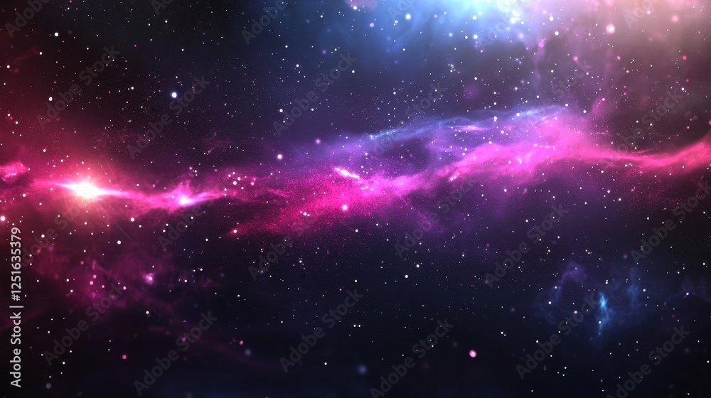 Vibrant Magenta and Purple Cosmic Background with Film Grain Texture for Digital Art and Design Projects Vibrant Magenta and Purple Cosmic Background with Film Grain Texture for Digital Art and Design Projects