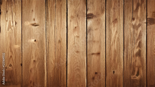 Wood planks vector background. Wooden background texture surface. Wooden boards background. 