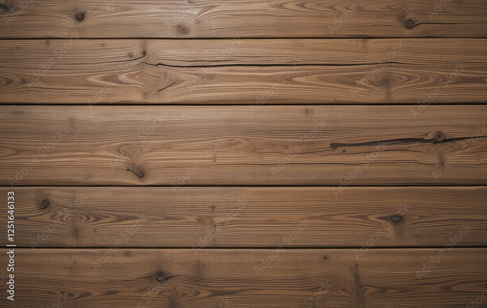 Obraz premium Rustic Wooden Planks Background with Rich Brown Tones and Weathered Texture.