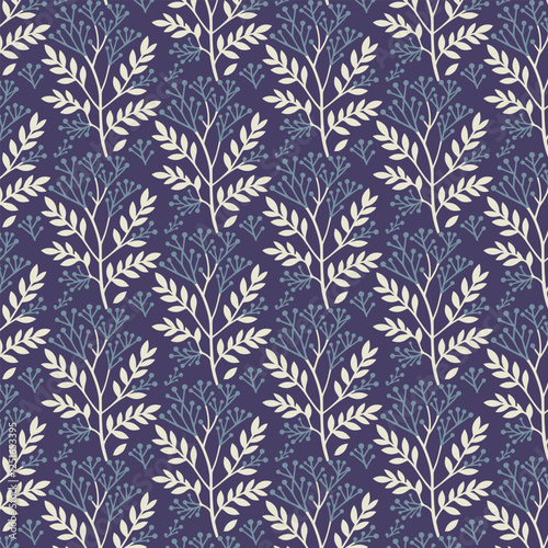 Wallpaper Mural seamless botanical floral pattern for wallpaper print on demand fashion and textile printing Torontodigital.ca