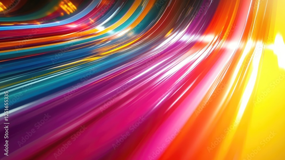 A close-up view of a high-speed digital printing machine in operation. A close-up view of a high-speed digital printing machine in operation.